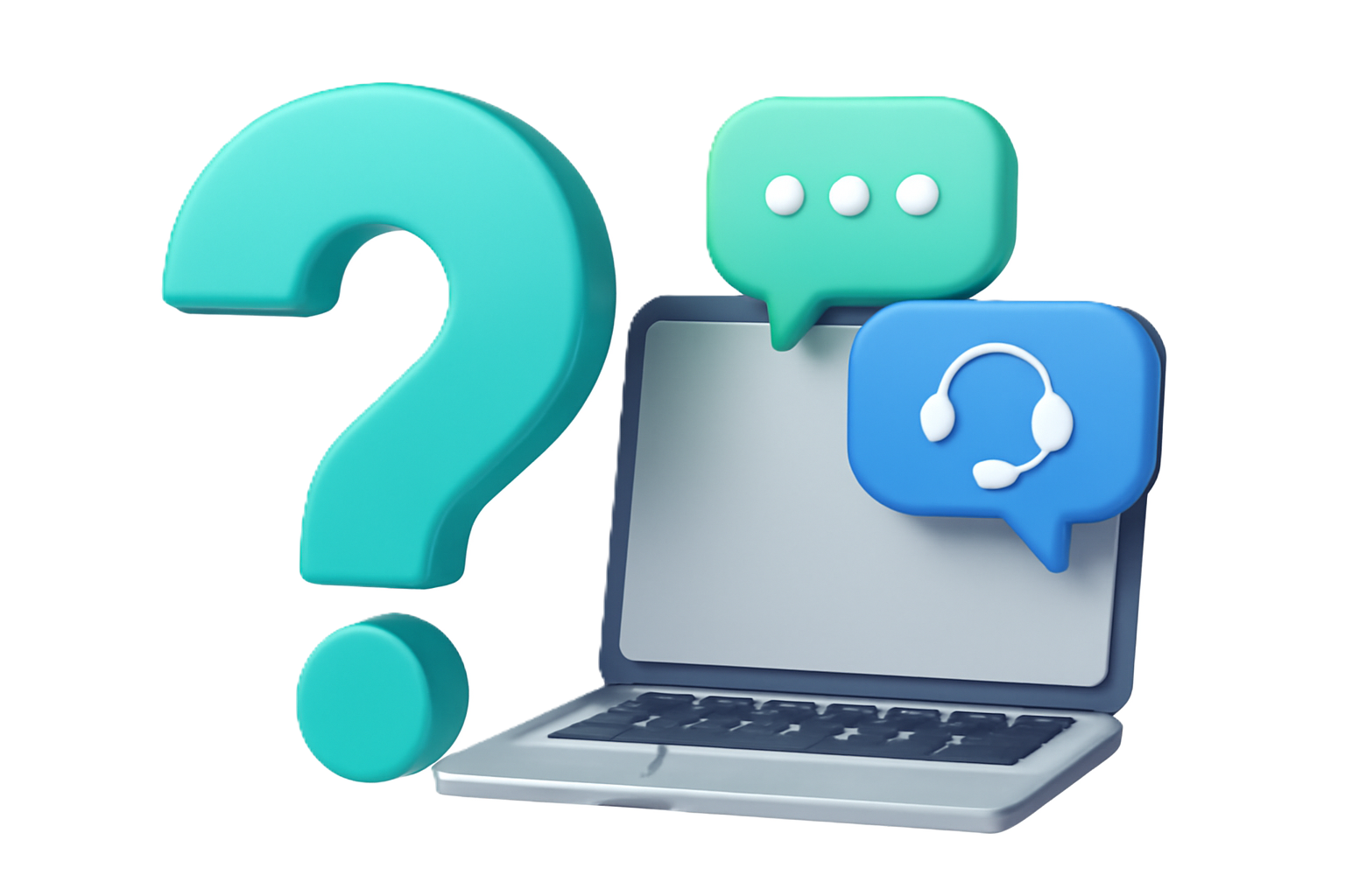 FAQ support for web and email hosting