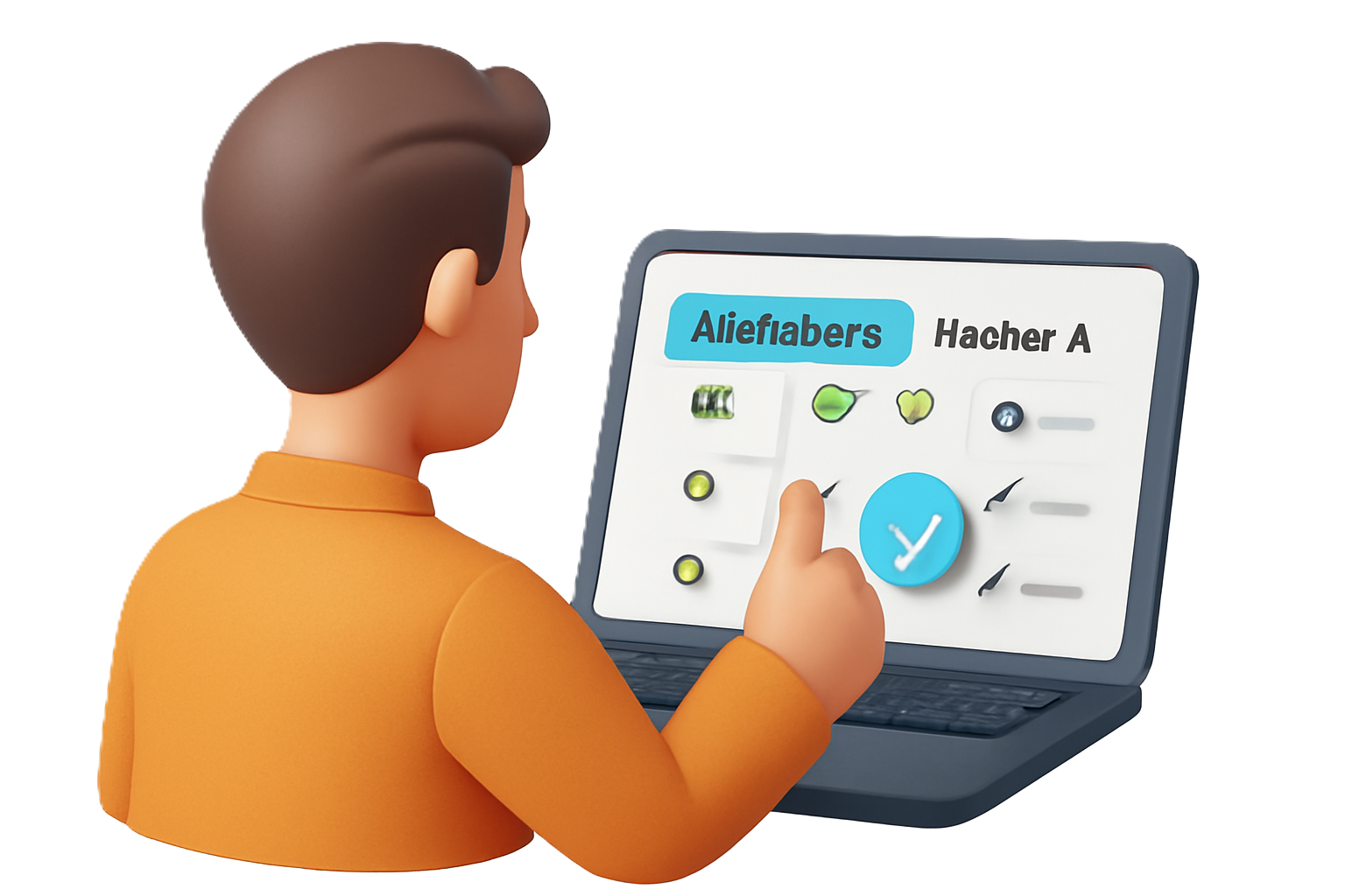 customer choosing hosting provider